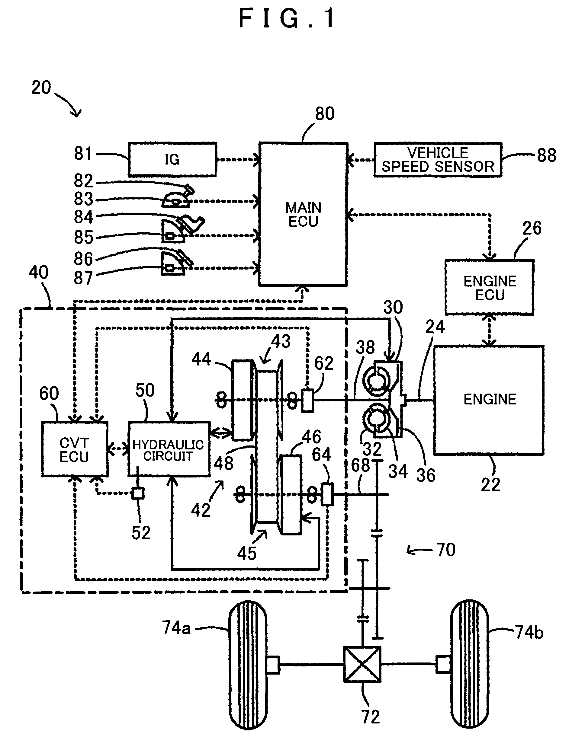 Transmission device and control method for continuously variable transmission