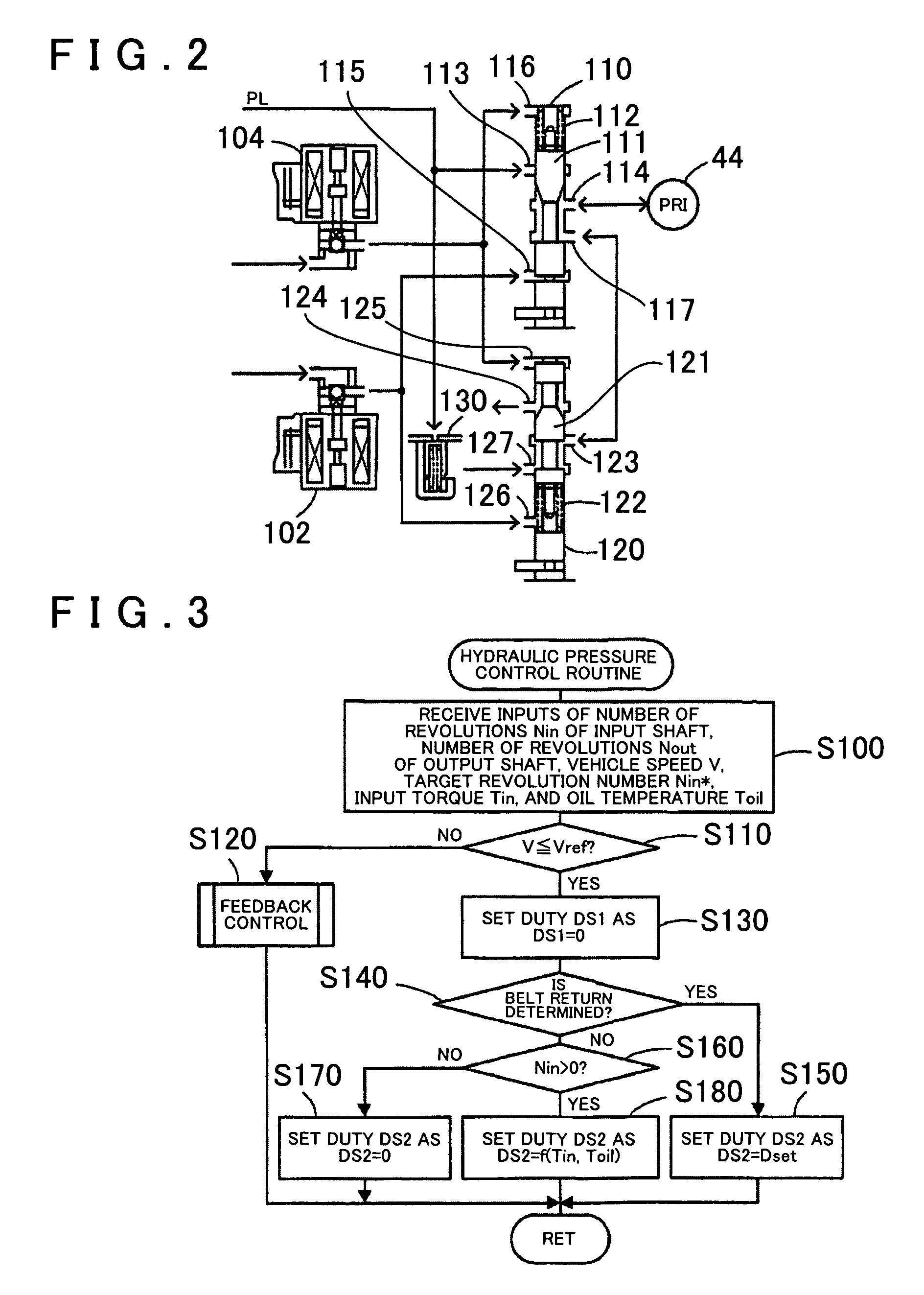 Transmission device and control method for continuously variable transmission