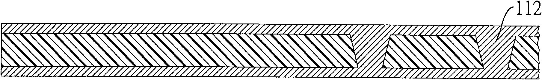 Hybrid high/low density multi-layer circuit board and process thereof