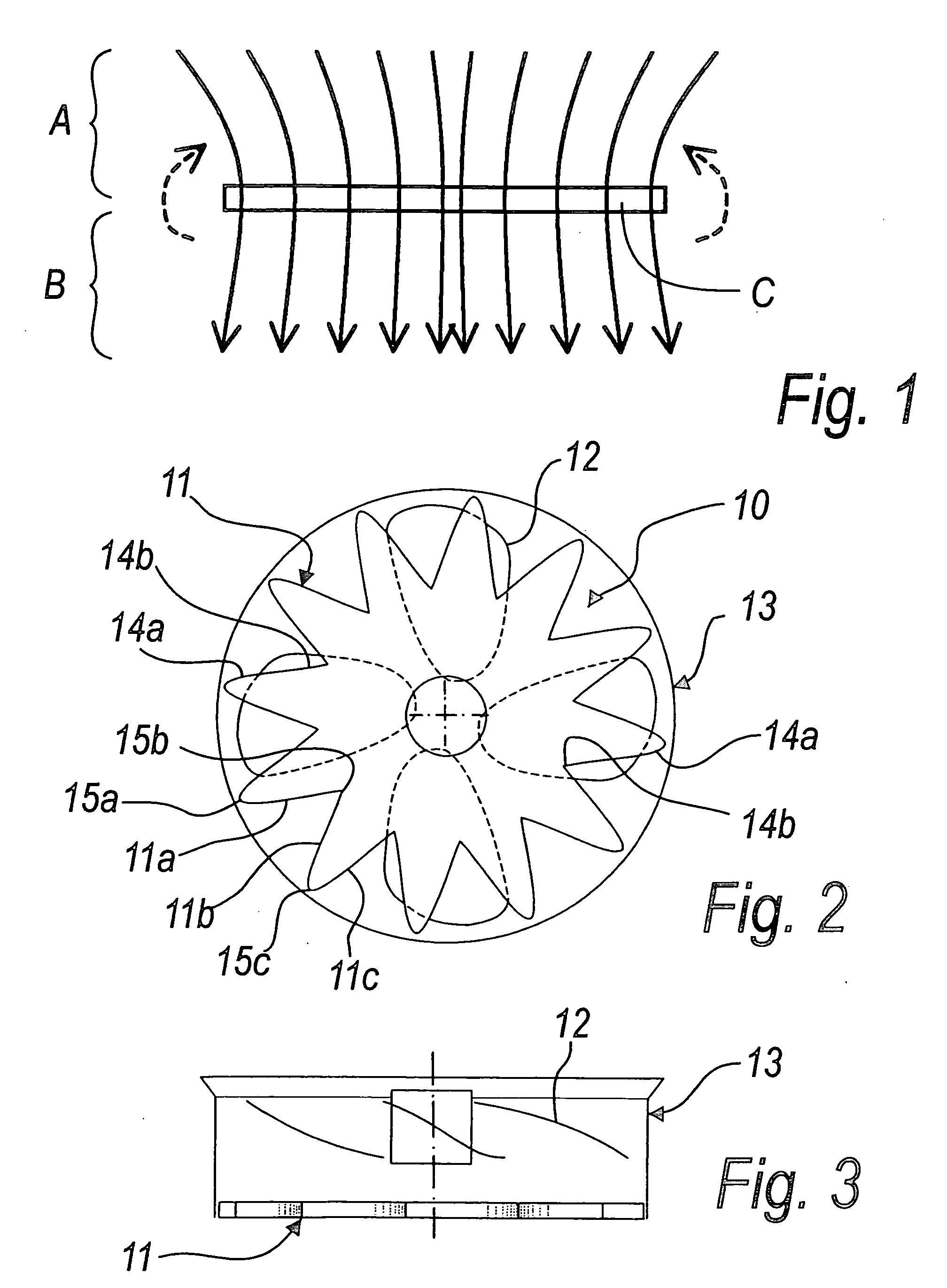 Flow straightener for axial fans, particularly for conditioning systems