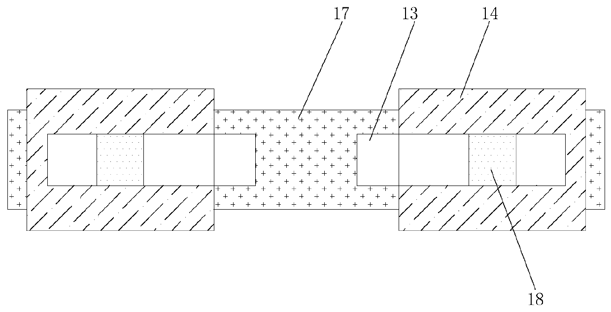 Supporting device of building structure