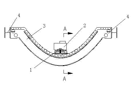 Vibration shaper of saddle plate