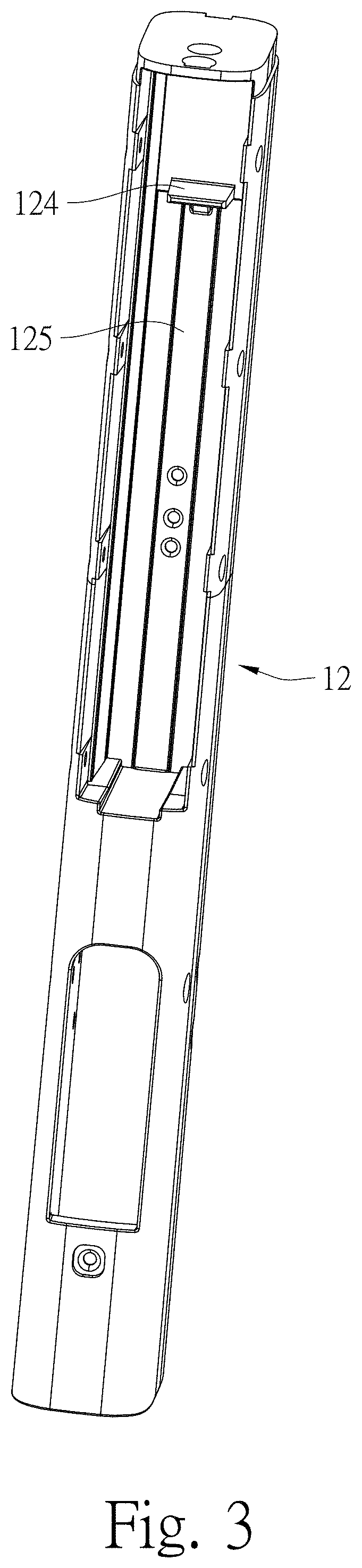 Elastic telescopic module and an elevating device using the same