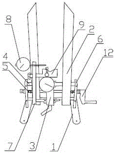 Support for rectifying wheel rims