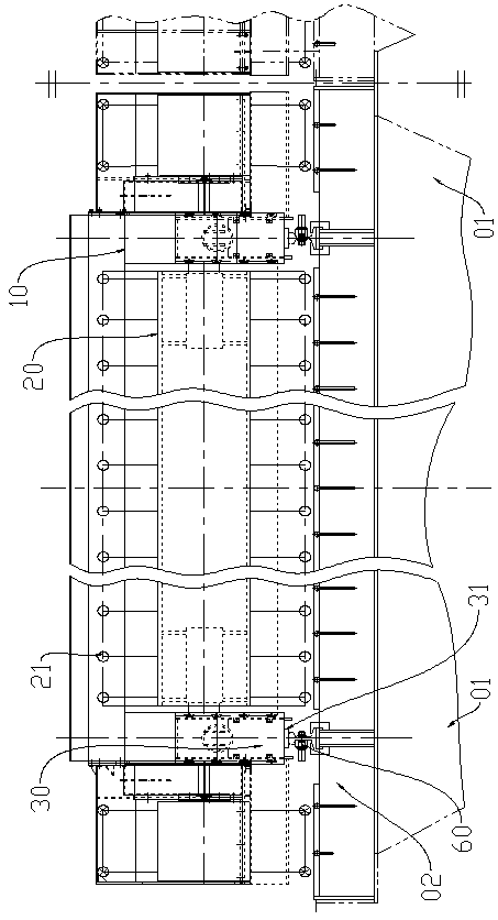 Bulk material conveying system, mobile single roll crusher and control method thereof