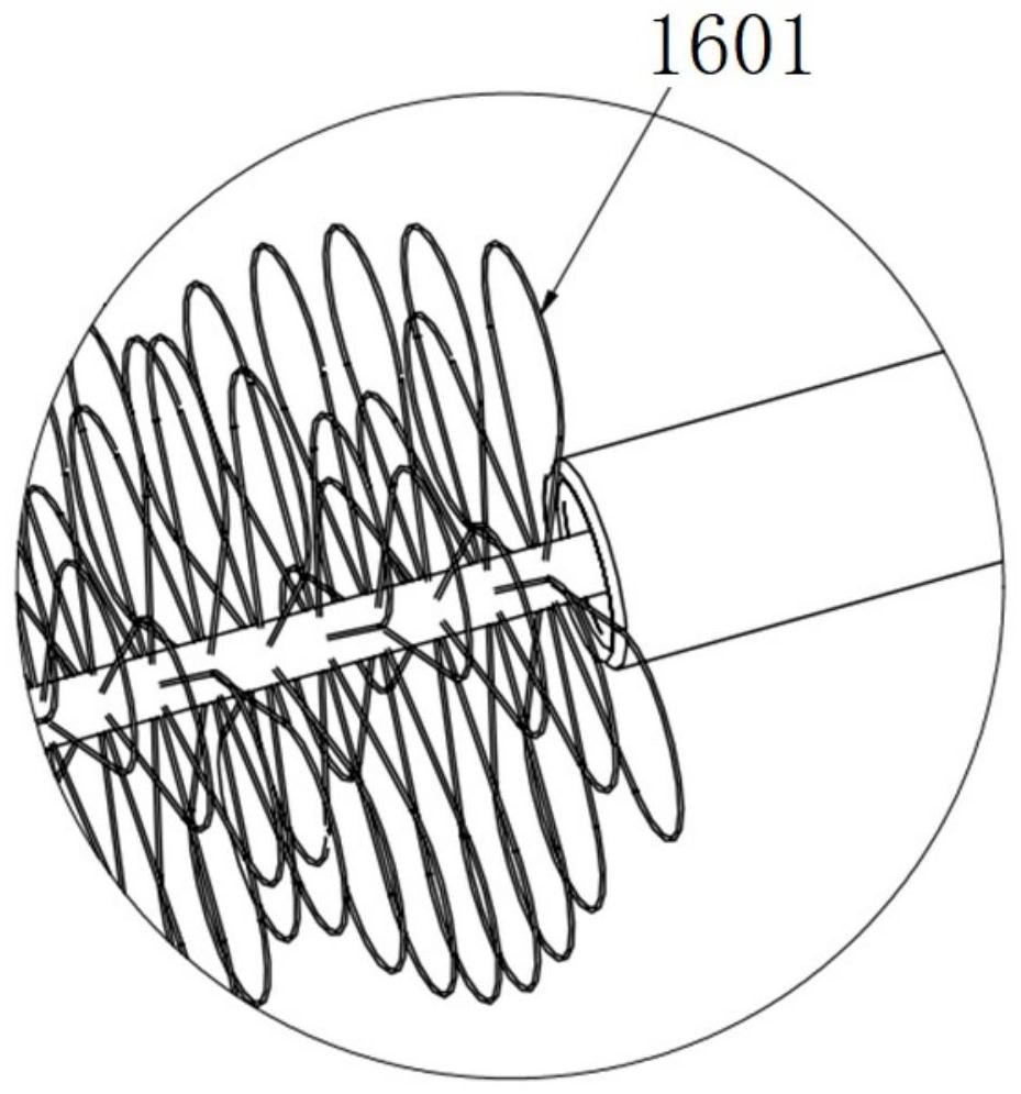 Ring brush type thrombus cleaner