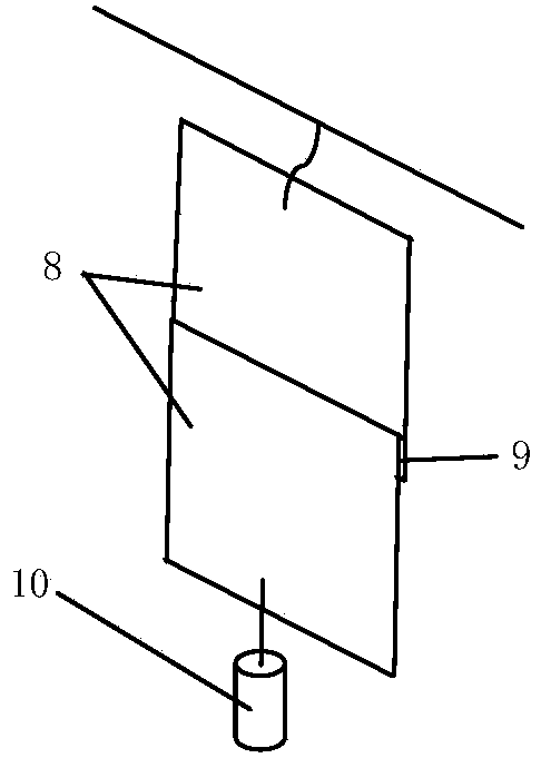 A method for testing the heat resistance of hot melt adhesives for sealing boxes