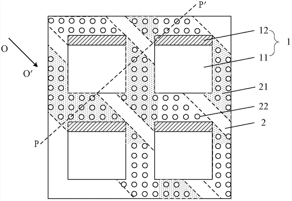 A kind of substrate and array substrate