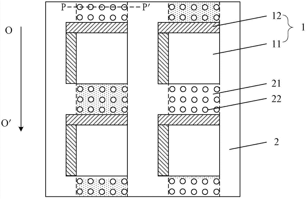 A kind of substrate and array substrate