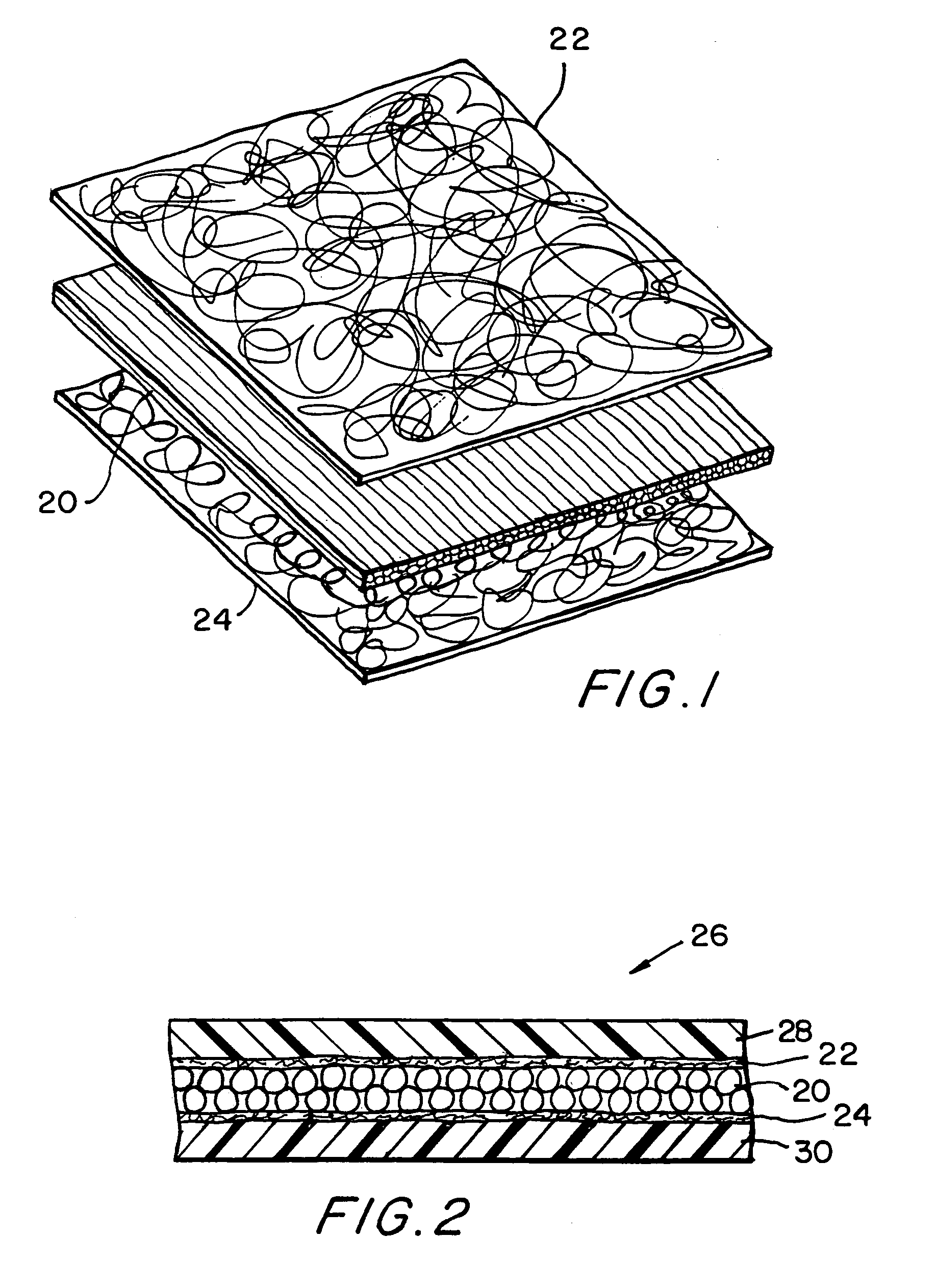 Composite carbon fiber material and method of making same