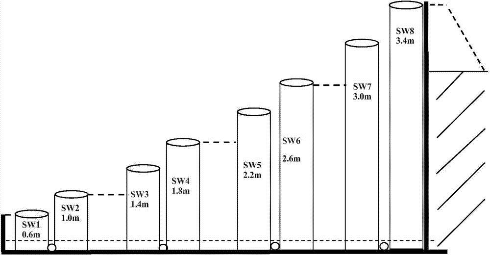 Method for determining water burial depth most appropriate for growth of cotton in seaside saline and alkaline land