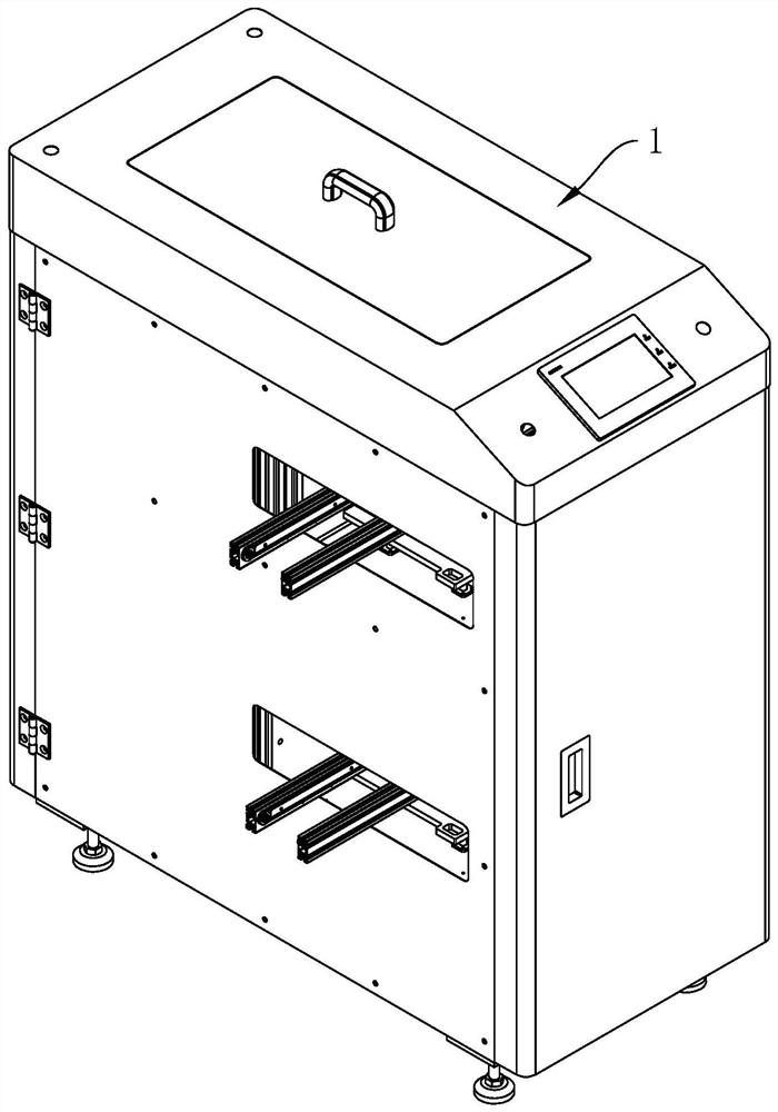 Laser etching machine for touch screen processing