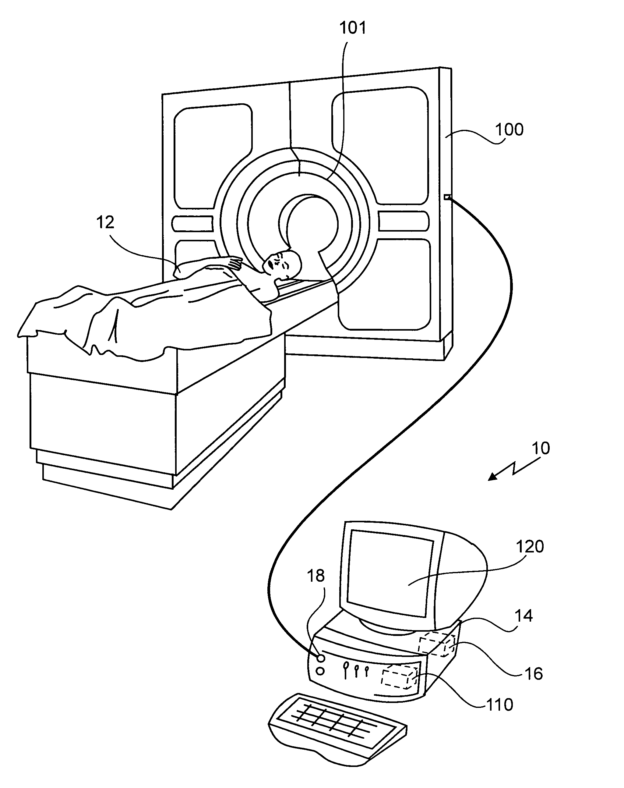 Method for tracking motion phase of an object for correcting organ motion artifacts in X-ray CT systems