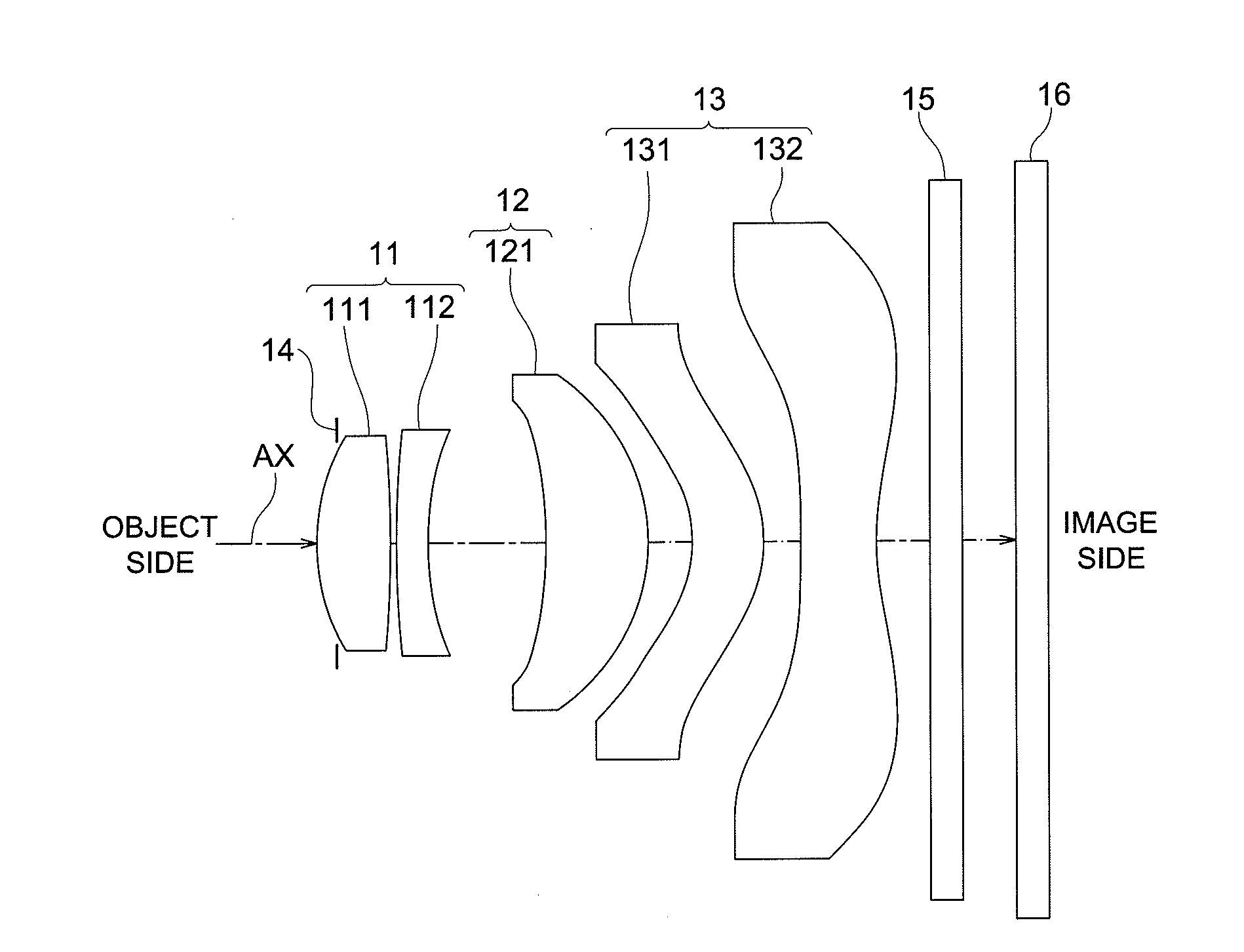 Single-Focus Optical System, Image Pickup Device, and Digital Apparatus