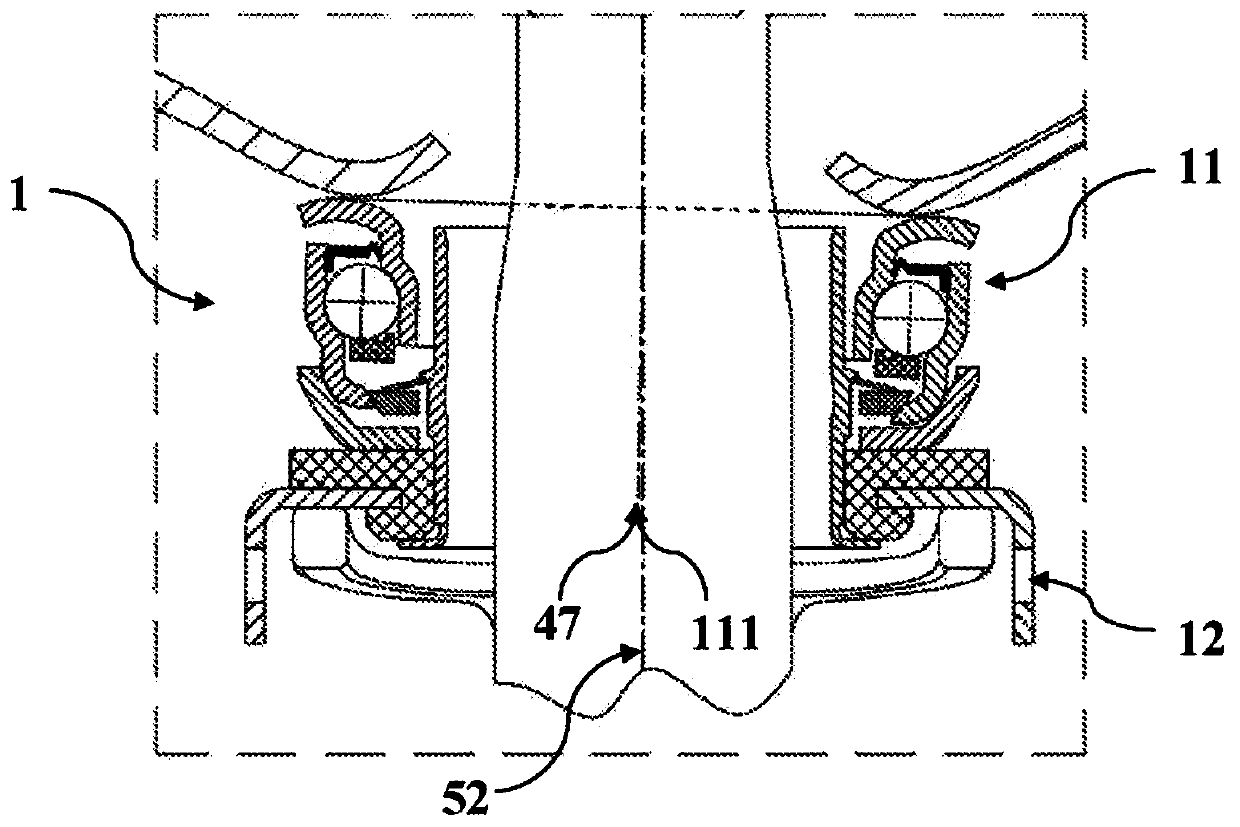Self-aligning clutch release bearing
