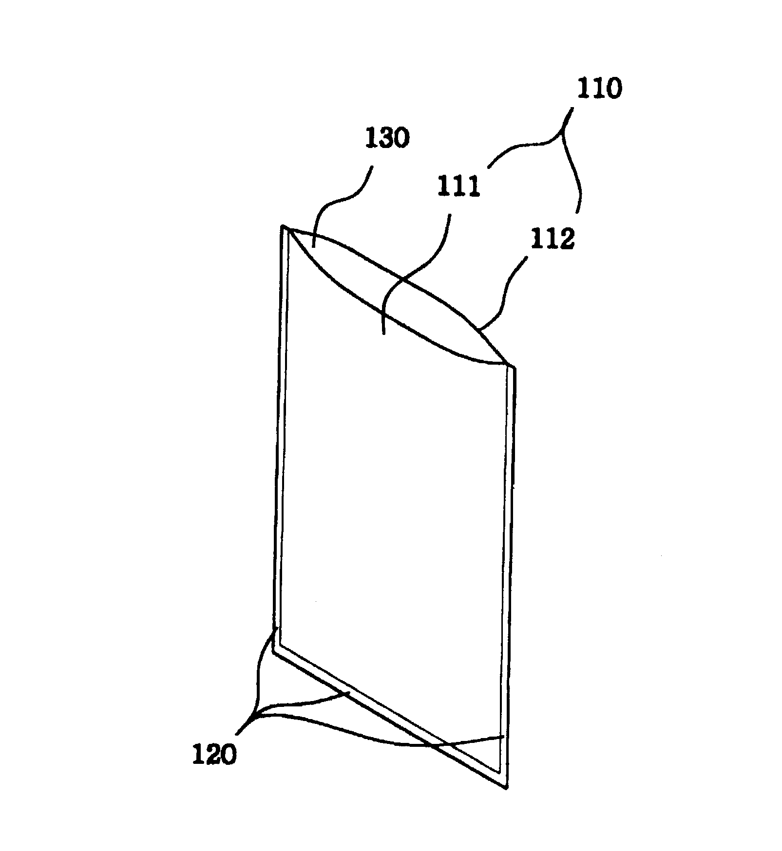 Method for preparing air channel-equipped film for use in vacuum package