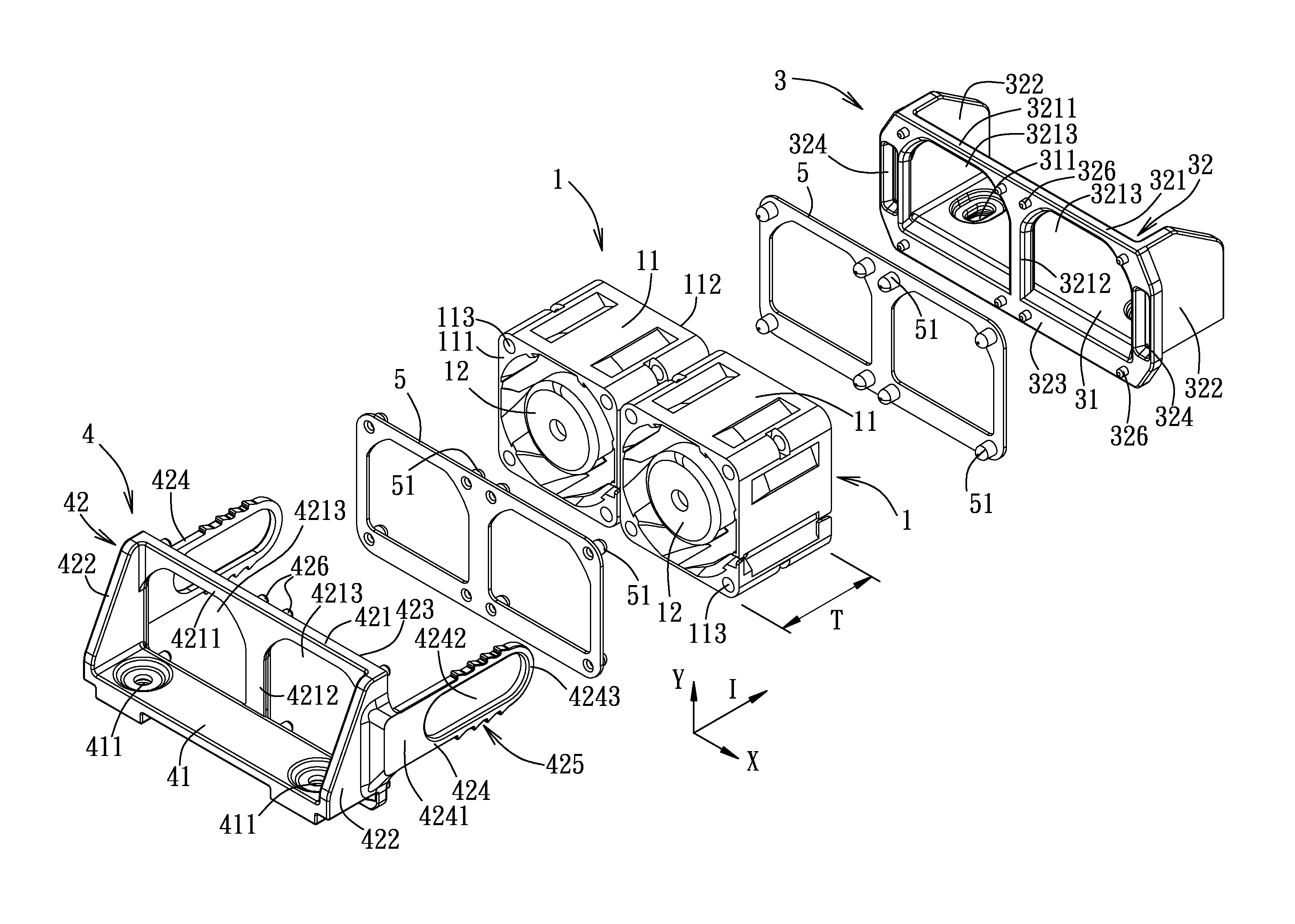 Fan securing device and fan assembly having the same