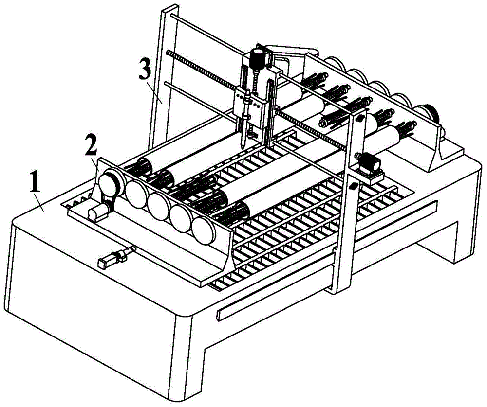 High-pressure water jet PVC (polyvinyl chloride) pipe cutting machine