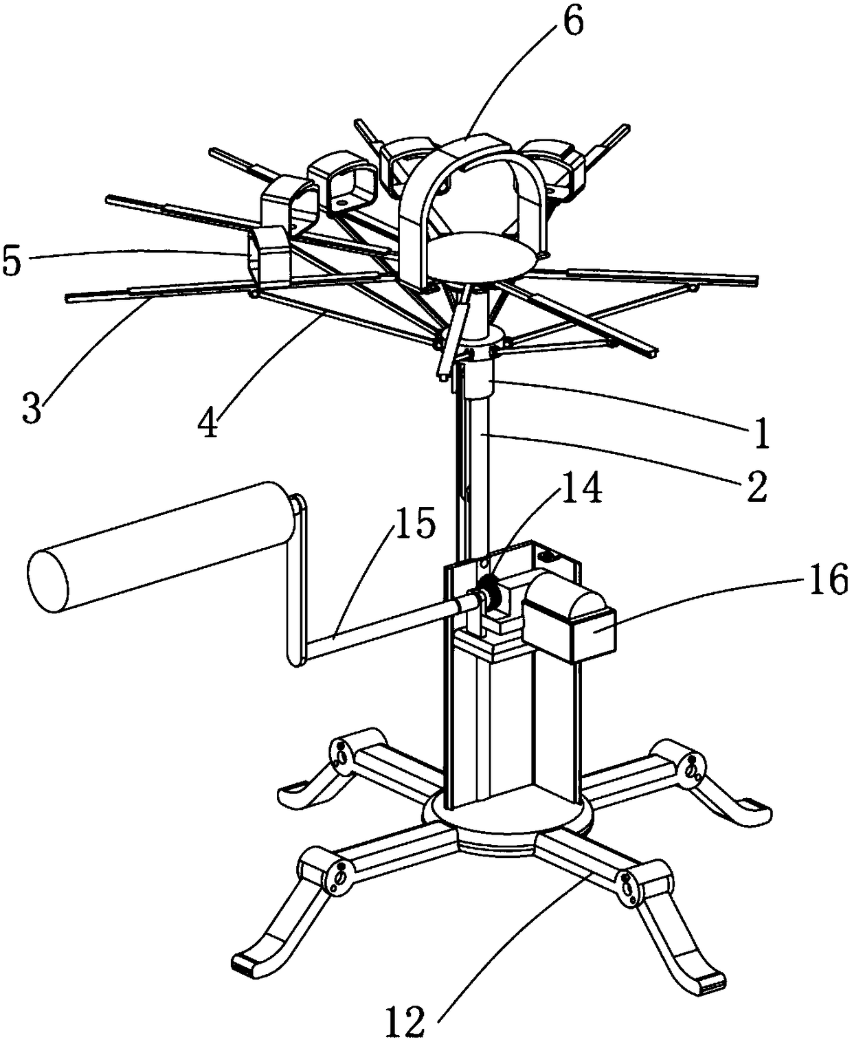 A multifunctional hand rehabilitation training and correction instrument