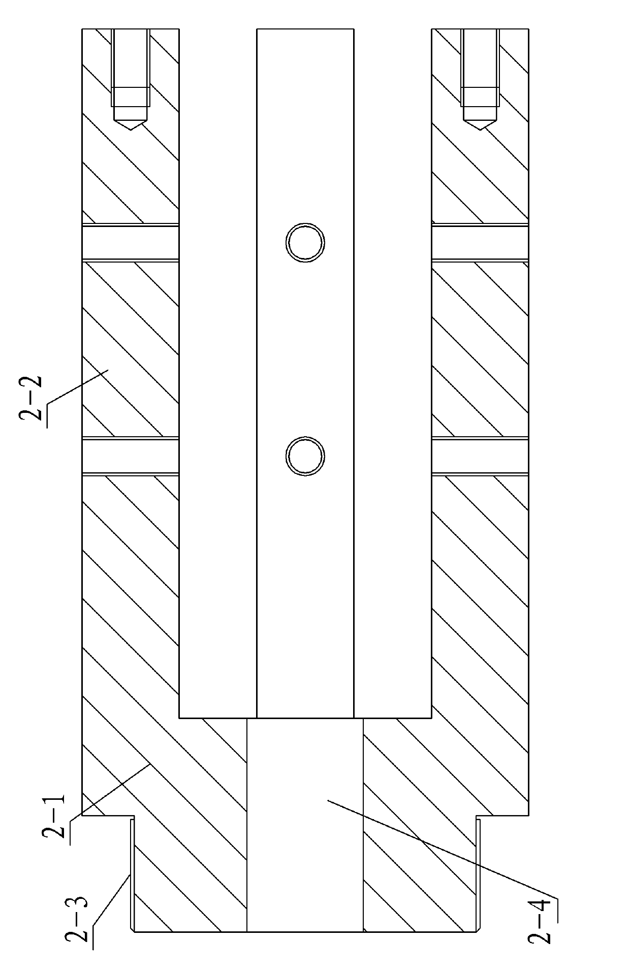 Detaching tool for big belt pulley