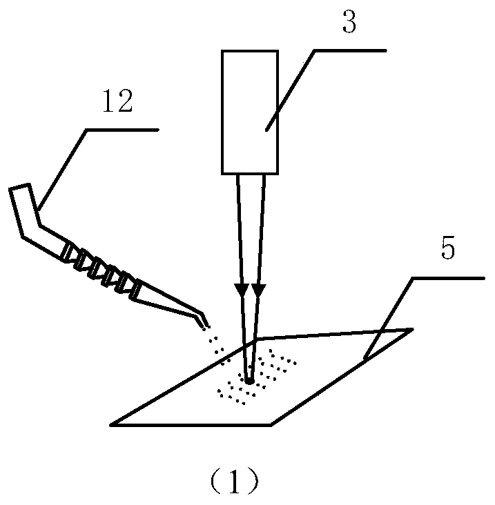 Laser shock peening device and method