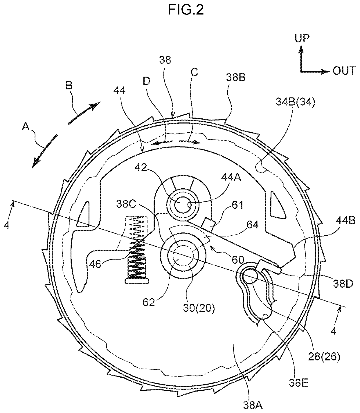 Webbing retractor