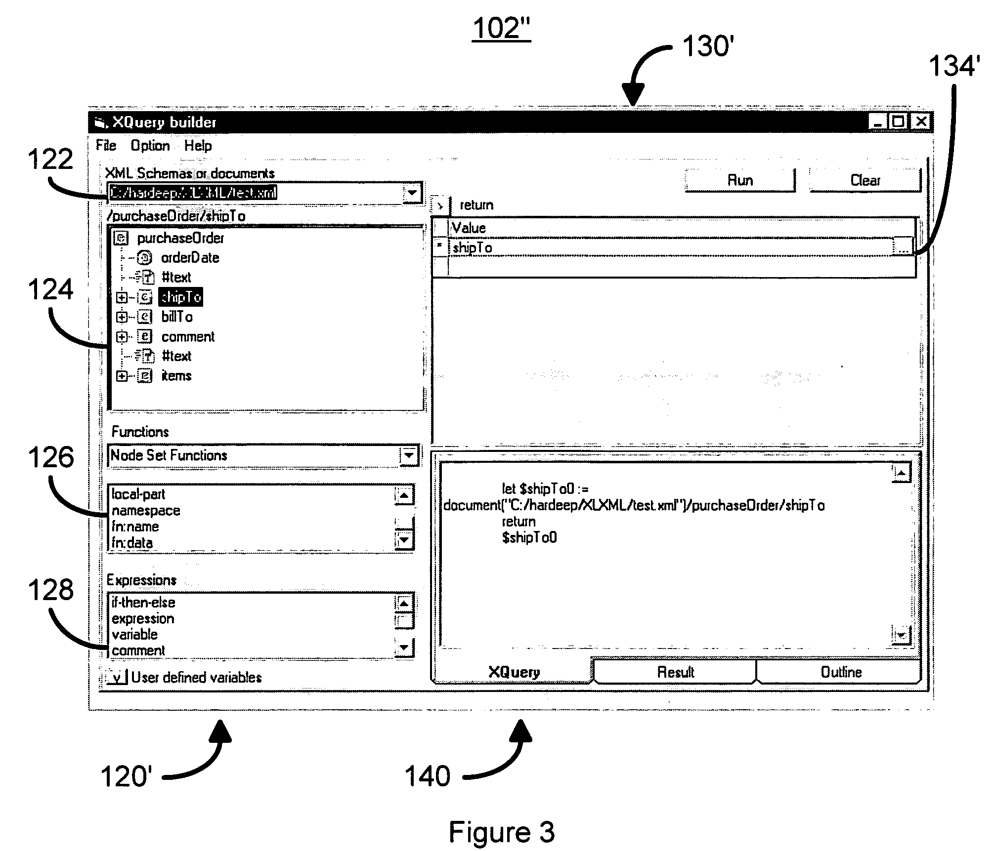 Query builder using context sensitive grids