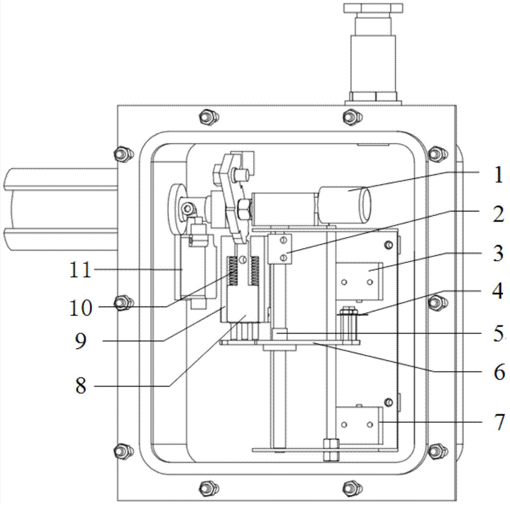 Well lid electronic control locking device for oil storage and transportation equipment