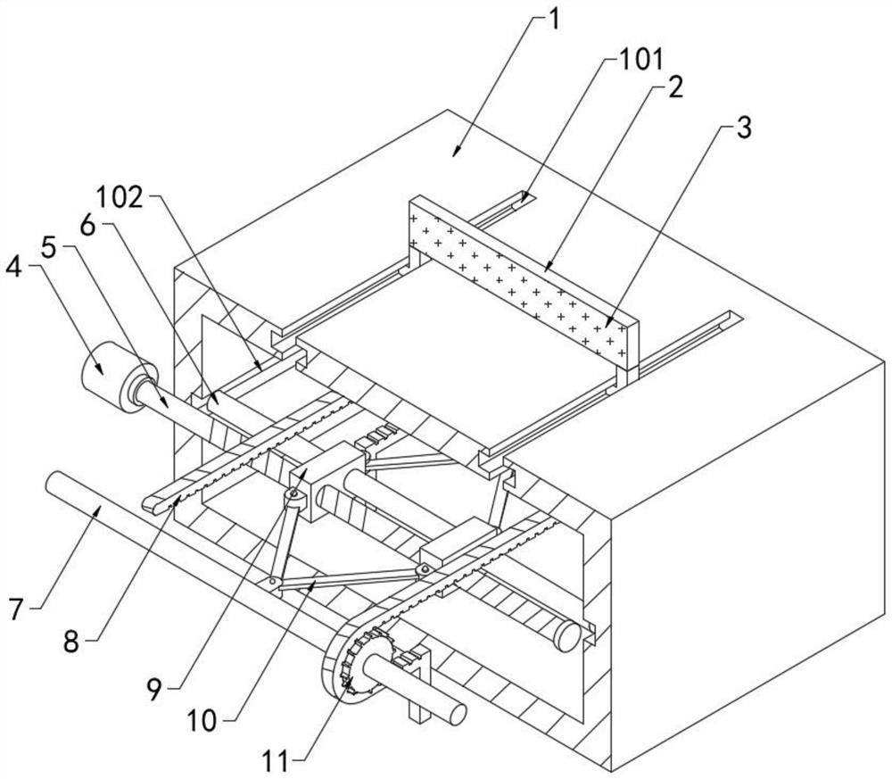 Fixing device for aluminum thin-wall part processing and processing method of fixing device