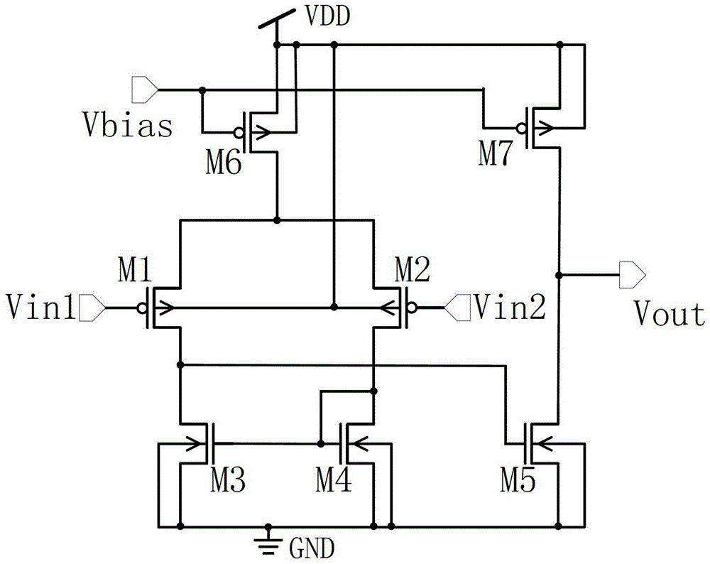 An error amplifier circuit