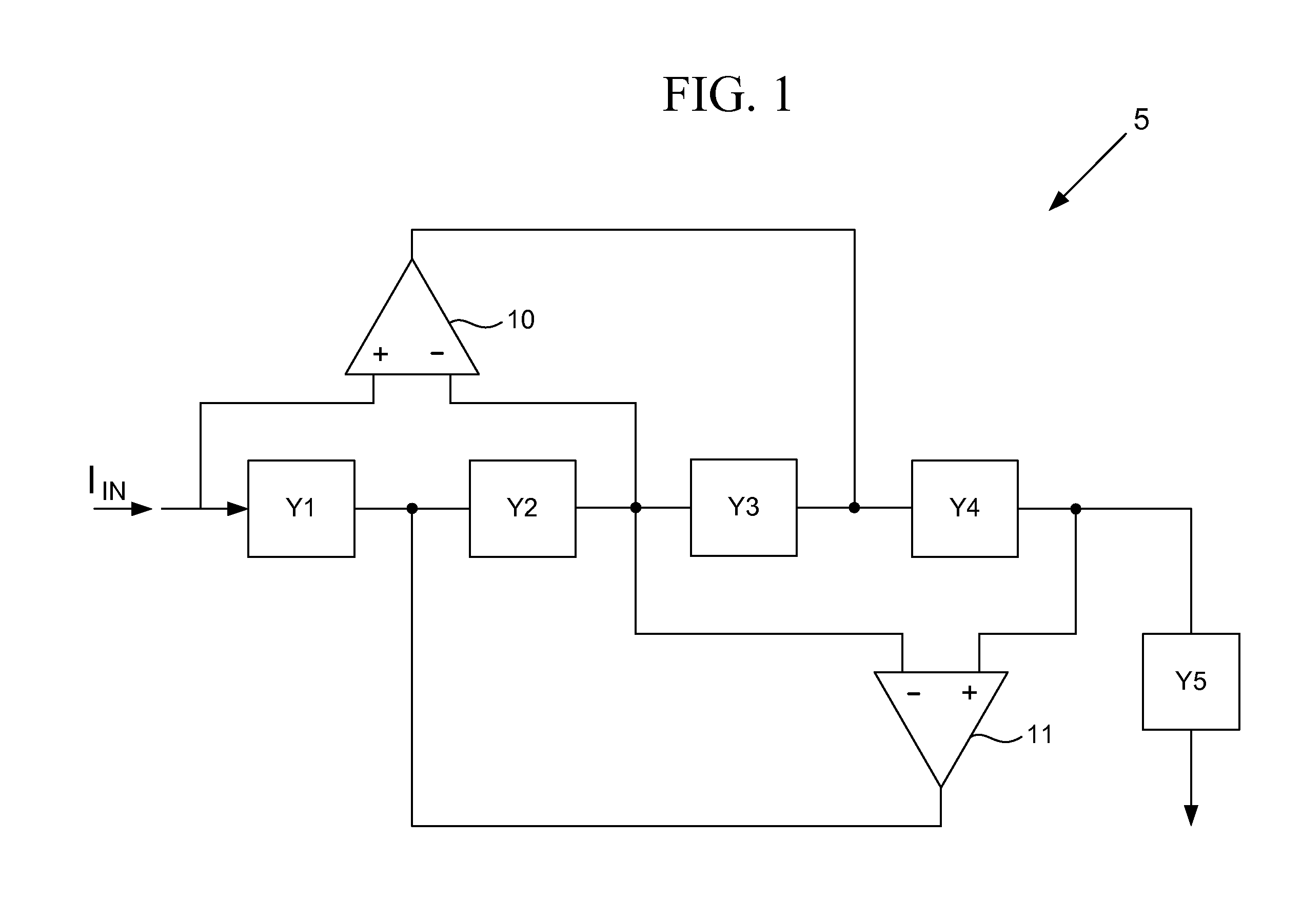 Noise shaped n th order filter