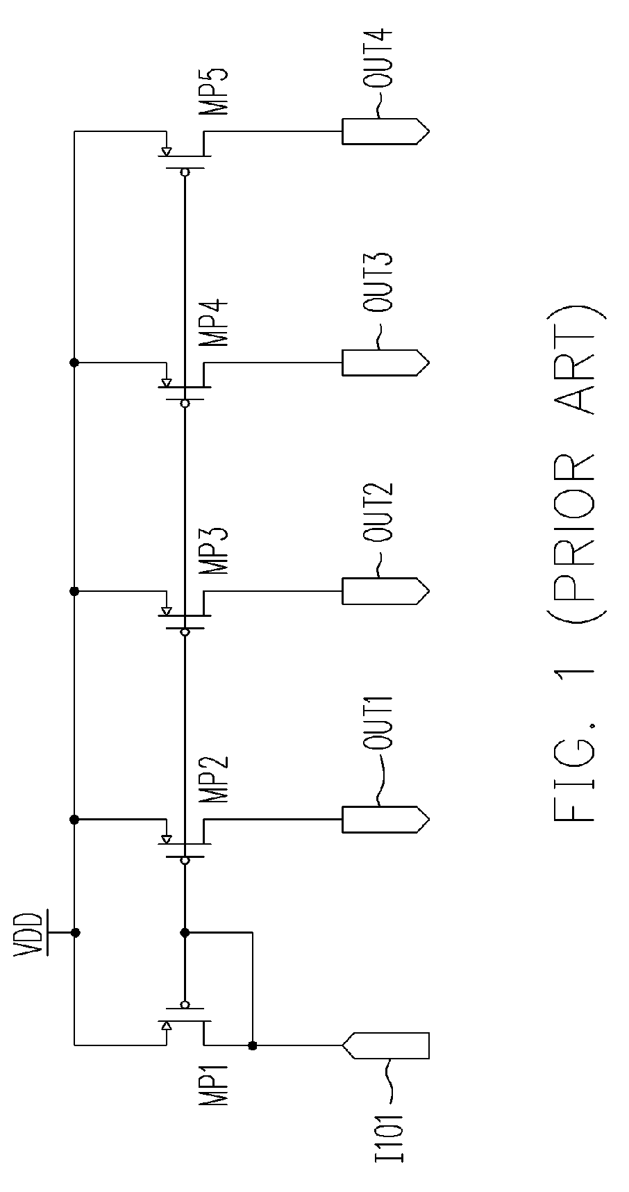 Chain-chopping current mirror and method for stabilizing output currents