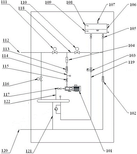 An anti-cavitation liquid supply device and a refrigeration system based on the device