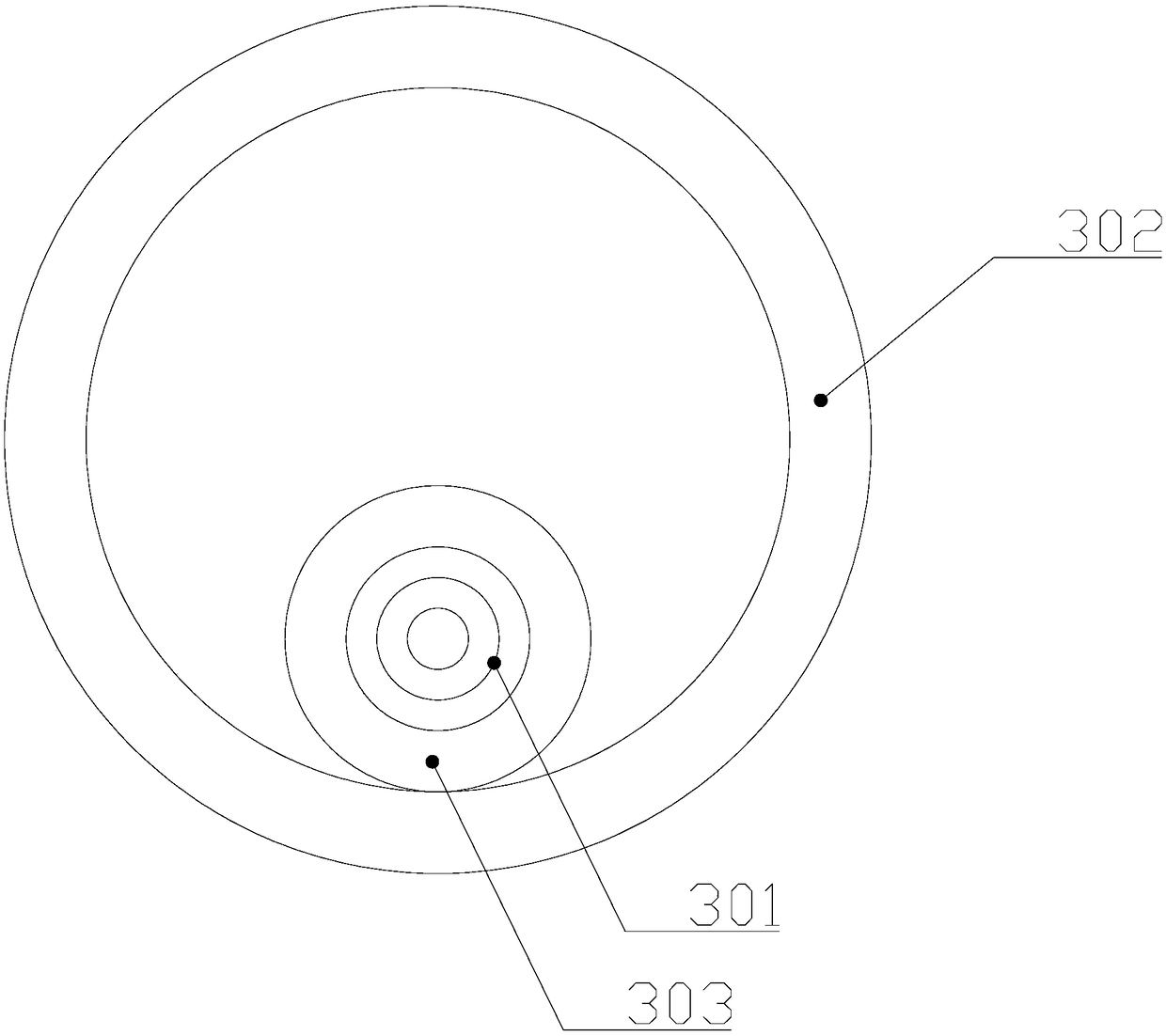 Horizontal rotating mechanism of face recognition robot