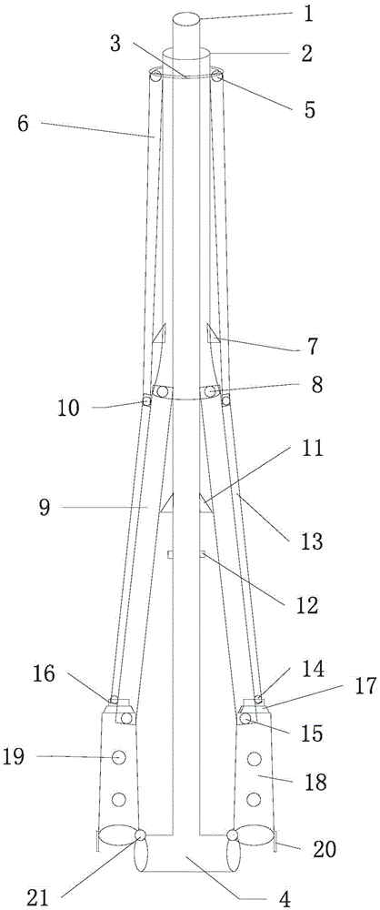 A telescopic arm type multi-point displacement gauge anchor head for soft ground