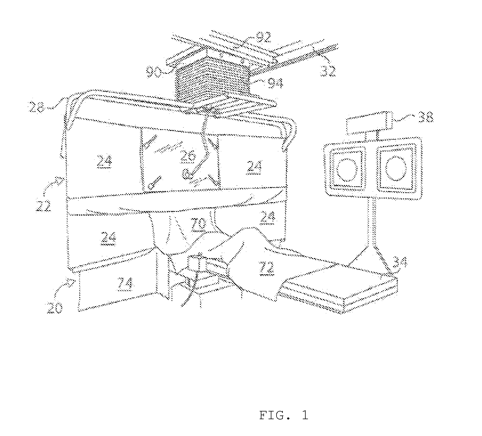 Method and apparatus for shielding medical personnel from radiation