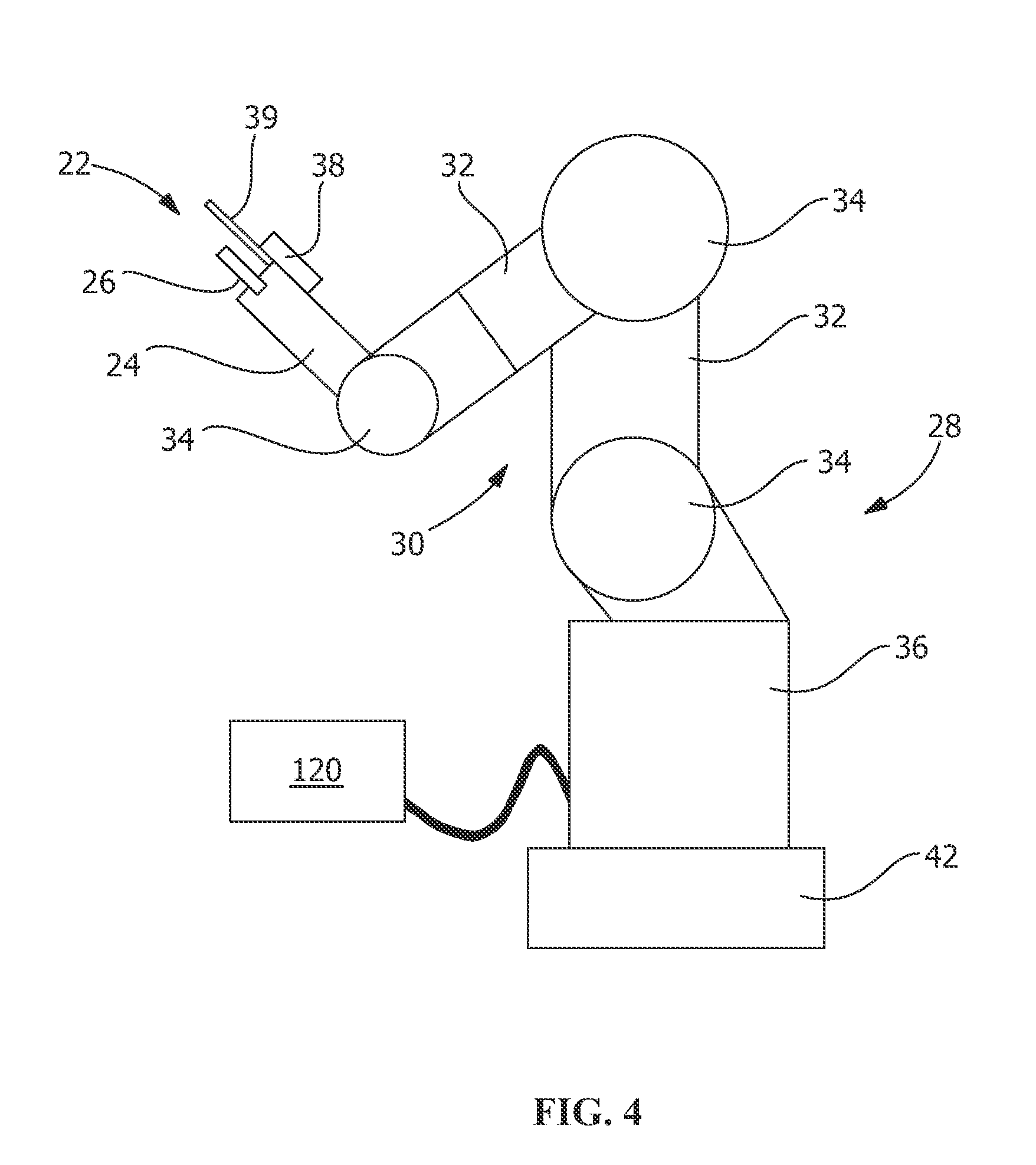 Robotic machining apparatus method and system for turbine buckets