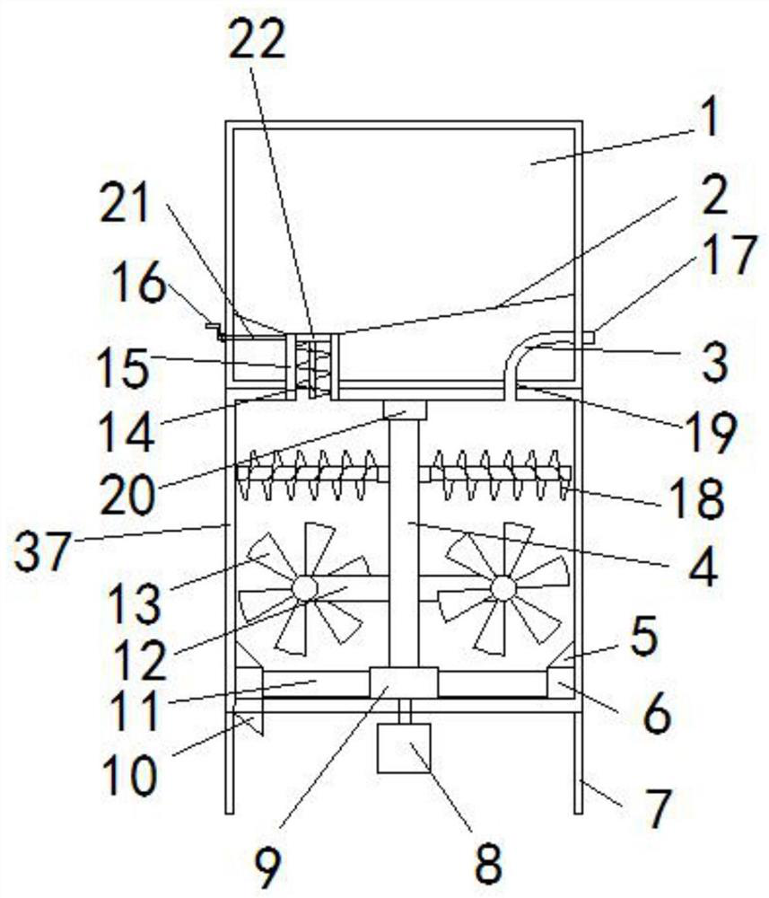 A cement loading barrel and its matching mixing barrel