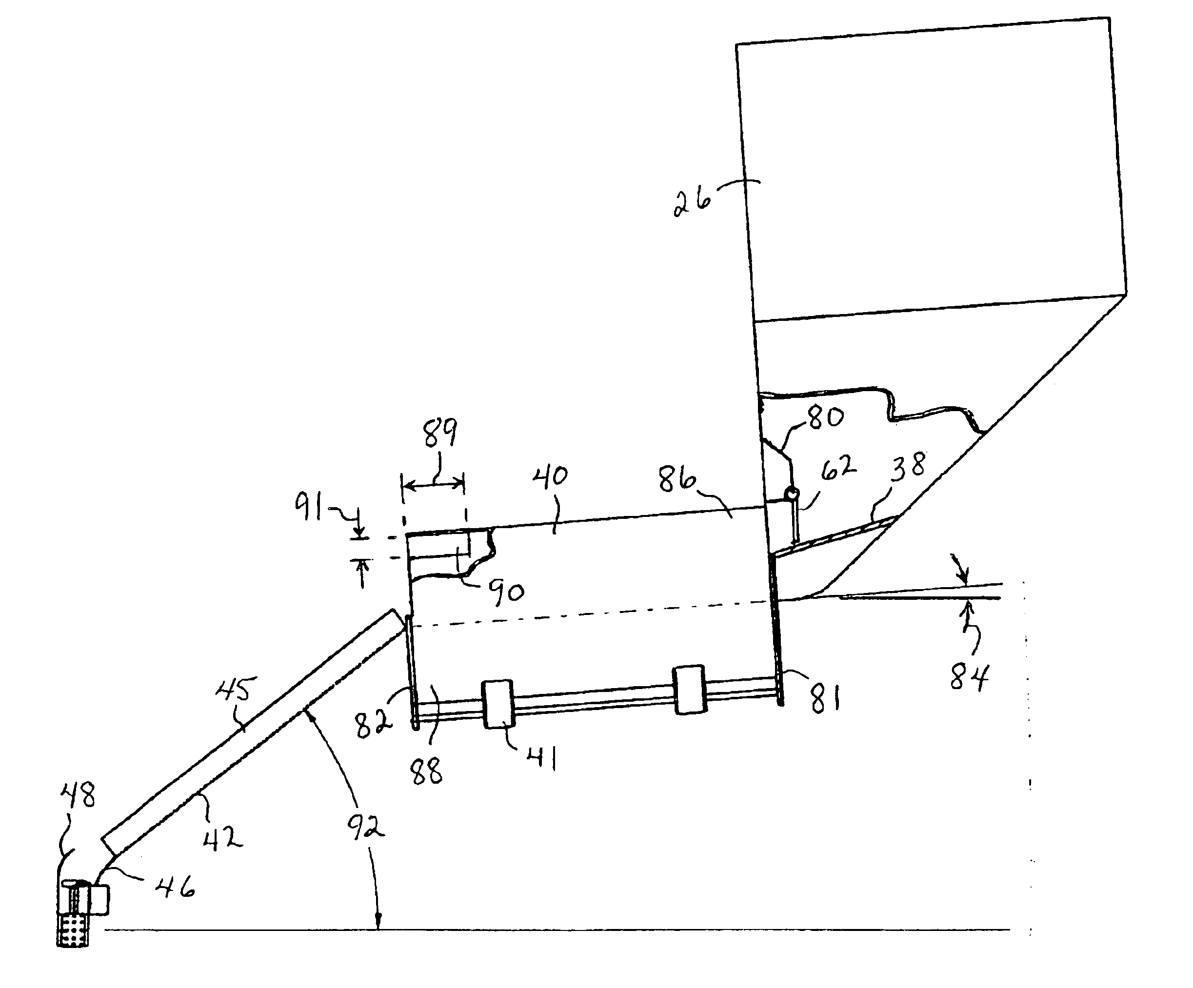 Metering drum for an automatic accumulation system