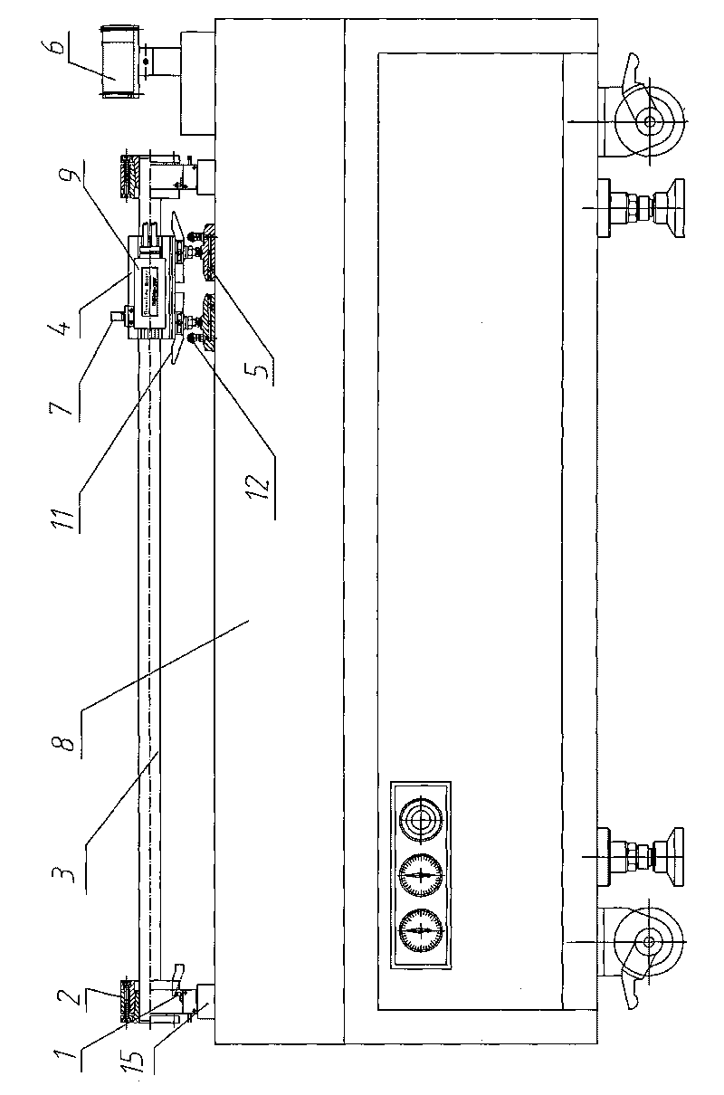 Device for calibrating high-speed motion measuring instrument