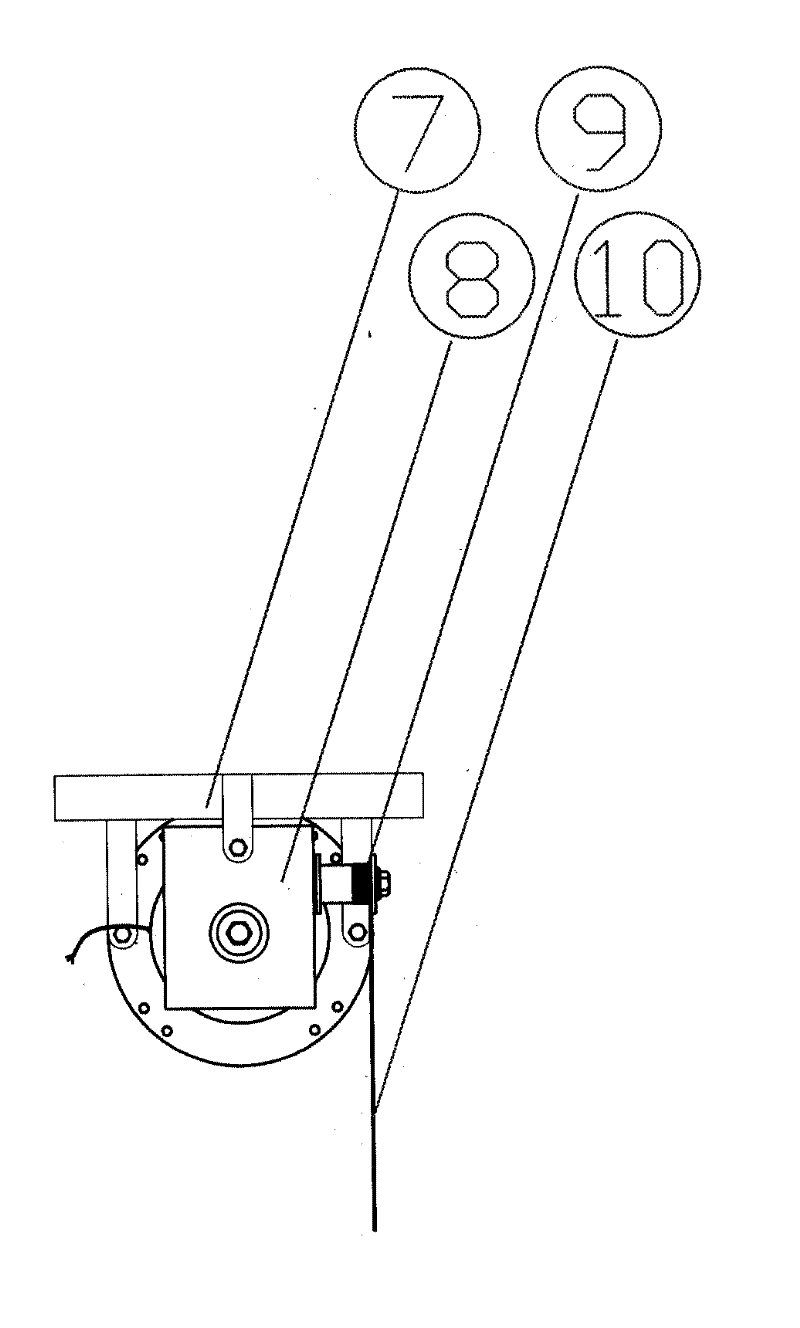 Electric range hood movable hanging bracket