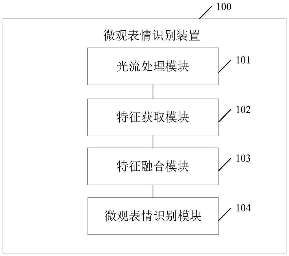 Subtle expression recognition method and device, electronic equipment and storage medium