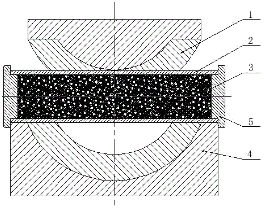 Medium forming method for improving forming property of thick-wall metal pipe fittings