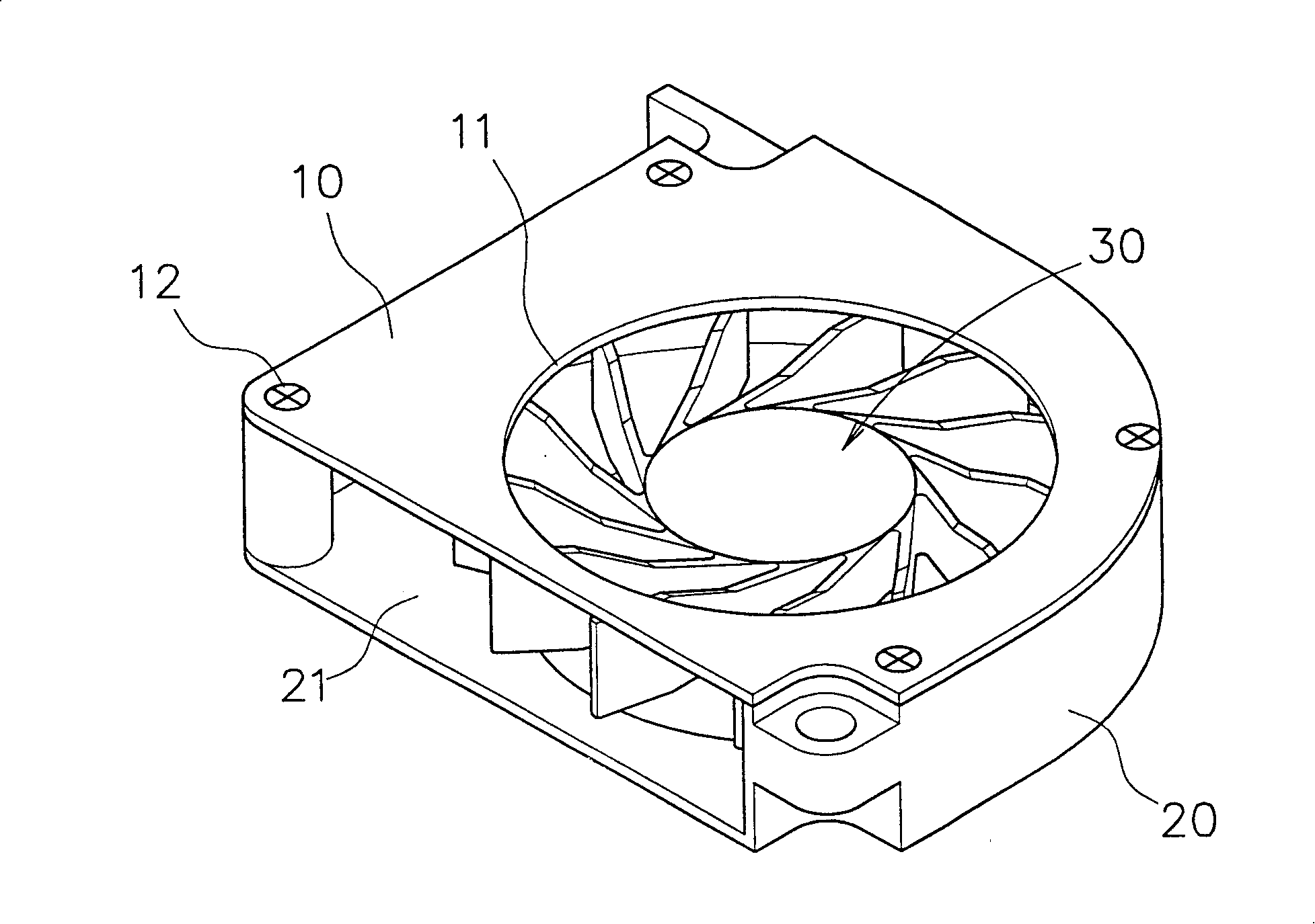 Air-blast fan