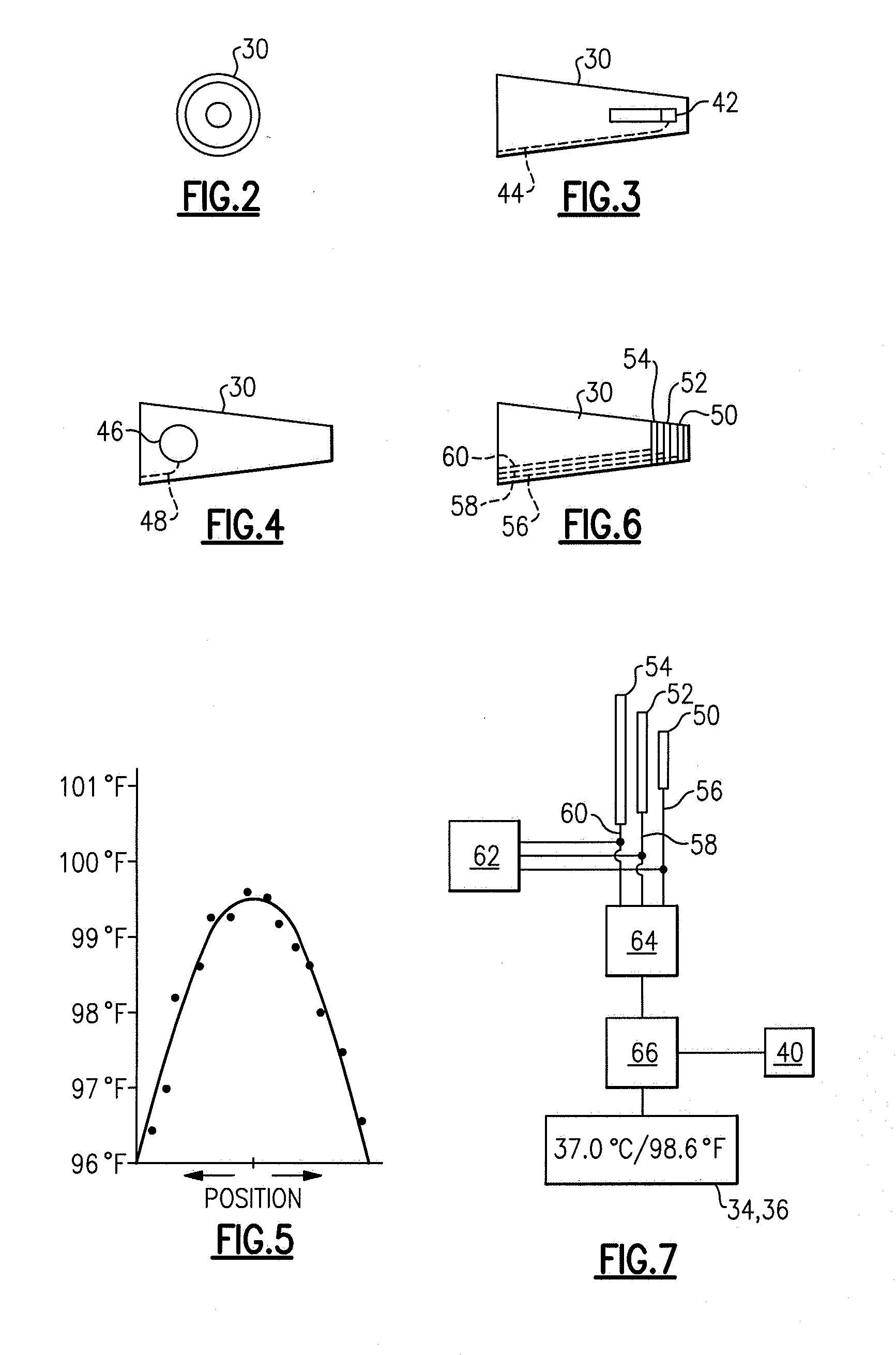 Thermometer for determining the temperature of an animal's ear drum and method of using same