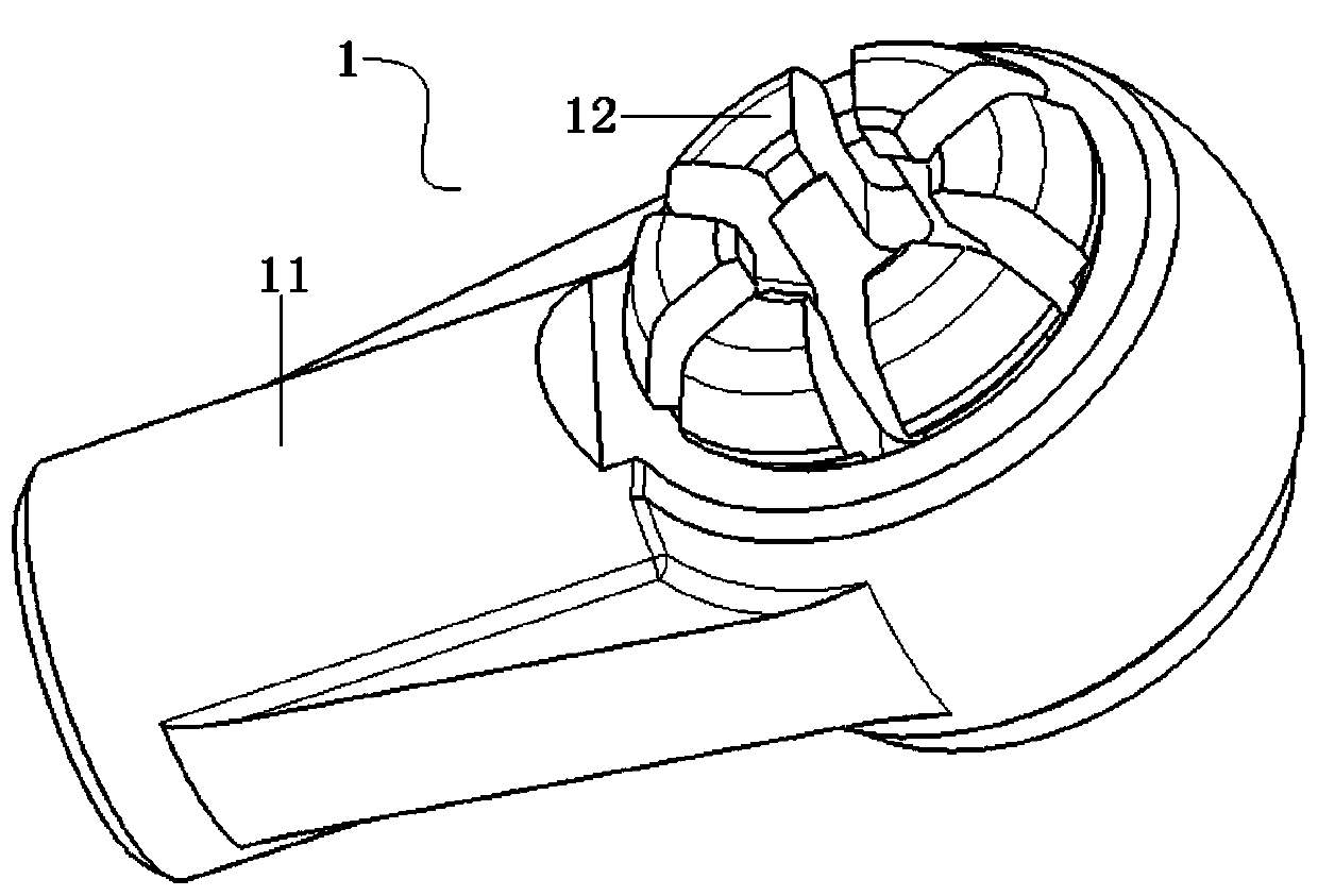 Connector and cable connecting mechanism