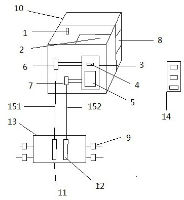 A walking aid controlled by a pressure sensor