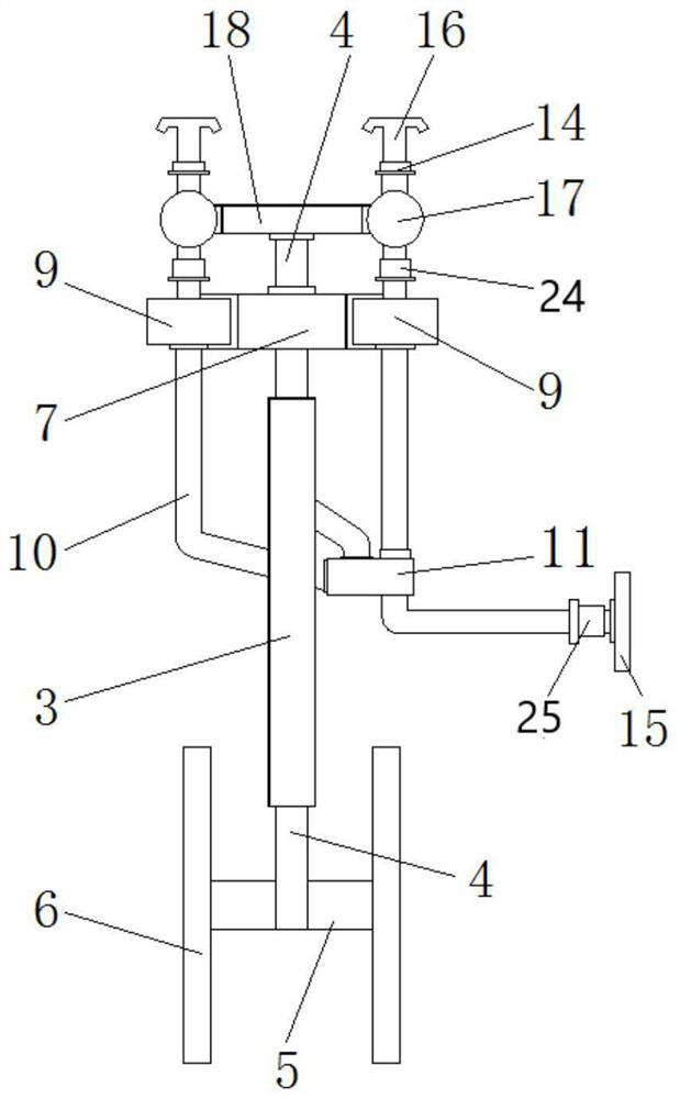 A kind of cage conveniently used for increasing oxygen in aquaculture