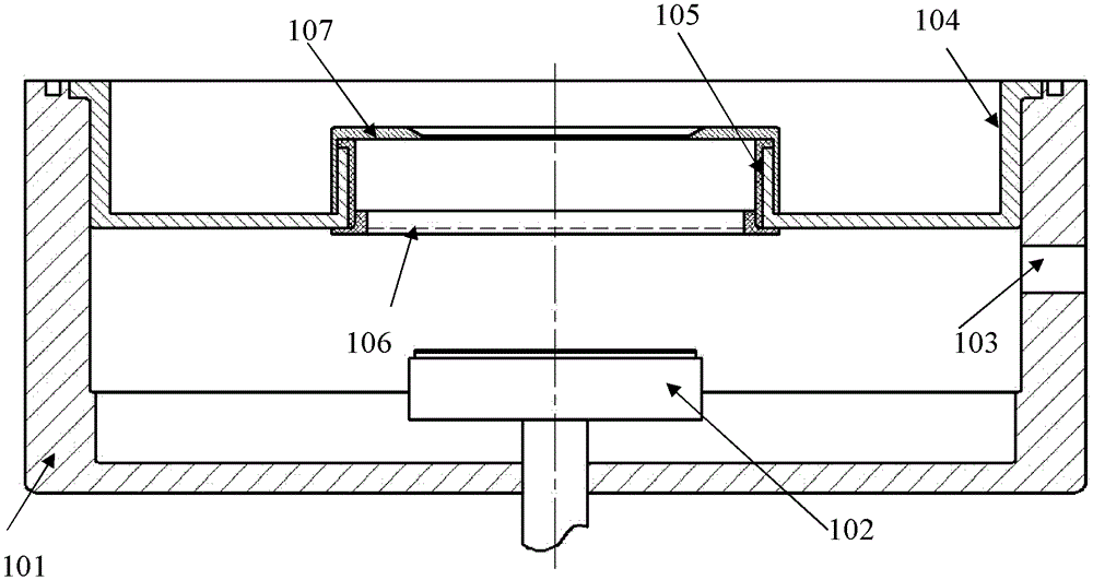 Tablet press device for semiconductor chamber