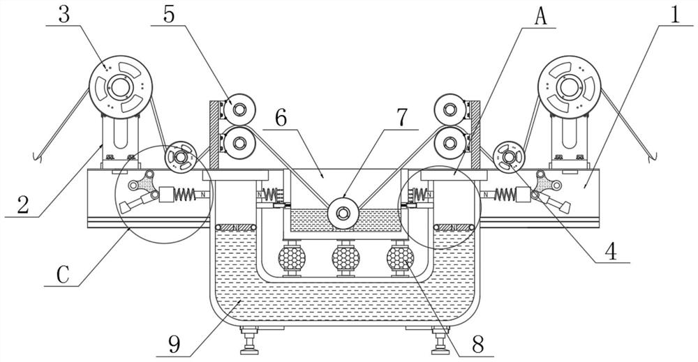 Energy-saving and environment-friendly garment making sizing device